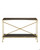 Currey and Company Flying Marble Gold Console Table 