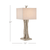 Currey and Company Driftwood Whitewash Table Lamp 