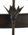 Currey and Company Coterie Bronze Chandelier 
