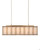 Currey and Company Daze Rectangular Chandelier 
