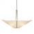 Hubbardton Forge Kirigami Pendant, 3-Lights, Vintage Platinum, Spun Frost Shade, 28.5"W (133303-SKT-MULT-82-SH1994 5Z00AU) 