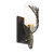 Varaluz Flow Right Wall Sconce - Black 