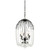 Varaluz Voliere 6 Light Crystal Pendant - Matte Black 