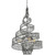 Varaluz Flow 3 Light Twist Pendant - Steel 
