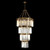 Varaluz Matrix 30 Light Chandelier - Havana Gold 