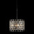 Varaluz Windsor 4-Lt Crystal Pendant - Carbon/Havana Gold, Varaluz 345P04CBHG YV0K03YGDF 