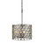 Varaluz Windsor 4-Lt Crystal Pendant - Carbon/Havana Gold, Varaluz 345P04CBHG YV0K03YGDF 