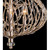 Varaluz Bask 3 Light Crystal Pendant - Gold Dust 