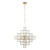 Varaluz Cubic Chandelier - Calypso Gold 