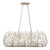 Varaluz Bask 6 Light Crystal Linear Pendant - Gold Dust 