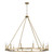 Capital 12-Light Wagon Wheel Chandelier in Aged Brass 