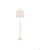 Currey and Company Cloister Medium Brass Floor Lamp 