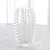 Global Views Fringe Clear Glass Vase 