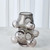 Global Views Bubbled Small Smalloke Grey Vase 