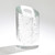 Global Views Slant Clear with Bubbles Vase 