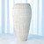 Global Views Baleen Ivory with Brown Edges Vase 