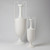 Global Views Elongated Grecian Large Matte White Amphora 
