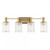 Savoy House Concord 4-Light Bathroom Vanity Light in Matte Black with Warm Brass, Savoy House 8-1102-4-143 ALXM7 