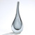 Global Views Stretched Neck Large Gray Vase 
