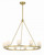 Crystorama Aragon Chandelier - Soft Brass 26"H 