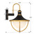 Crystorama Atlas Wall Sconce - Matte Black, Textured Gold 13.5"H 