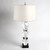 Global Views Facet Block Table Lamp Triple 
