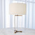 Global Views Y Antique Brass Table Lamp 