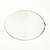 Global Views Elongated Oval Large Nickel Mirror 