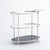 Global Views Arbor Nickel Bar Cart 