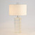 Global Views Crystal Plaid Table Lamp 