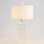 Global Views Crystal Plaid Table Lamp 