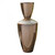 Global Views Marta's Tall Bronze Reactive Blue Vase 