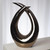 Global Views Loop Bronze Sculpture 
