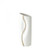 Global Views Loose Stripe Small Platinum Vase 