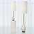 Global Views Bulb Vase Nickel Table Lamp 