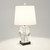 Global Views Facet Block Single Table Lamp 