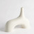 Global Views Stretch Small Cream Stone Vase 