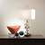 Global Views Ginkgo Nickel Table Lamp 