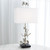 Global Views Ginkgo Nickel Table Lamp 