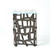 Global Views Fragments Blackened Iron End Table 