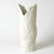 Global Views Crocodile Large Matte White Vase 