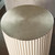 Global Views Camille White Bronze Side Table 