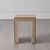 Global Views Sienna Small Walnut/Bone Nesting End Table 