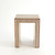 Global Views Sienna Small Walnut/Bone Nesting End Table 