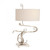 Global Views Fete Nickel Table Lamp 