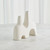 Global Views Cassel Medium Matte White Vase 