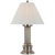 Ralph Lauren Hammett Butler's Silver Large Table Lamp 