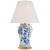 Ralph Lauren Blythe Blue and White Porcelain Medium Table Lamp 