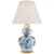 Ralph Lauren Sydnee Blue and White Porcelain Large Gourd Table Lamp 