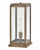 Hinkley Max Medium Pier Mount Lantern Burnished Bronze 7.25"W x 17.0"H x 7.25"L LED 
